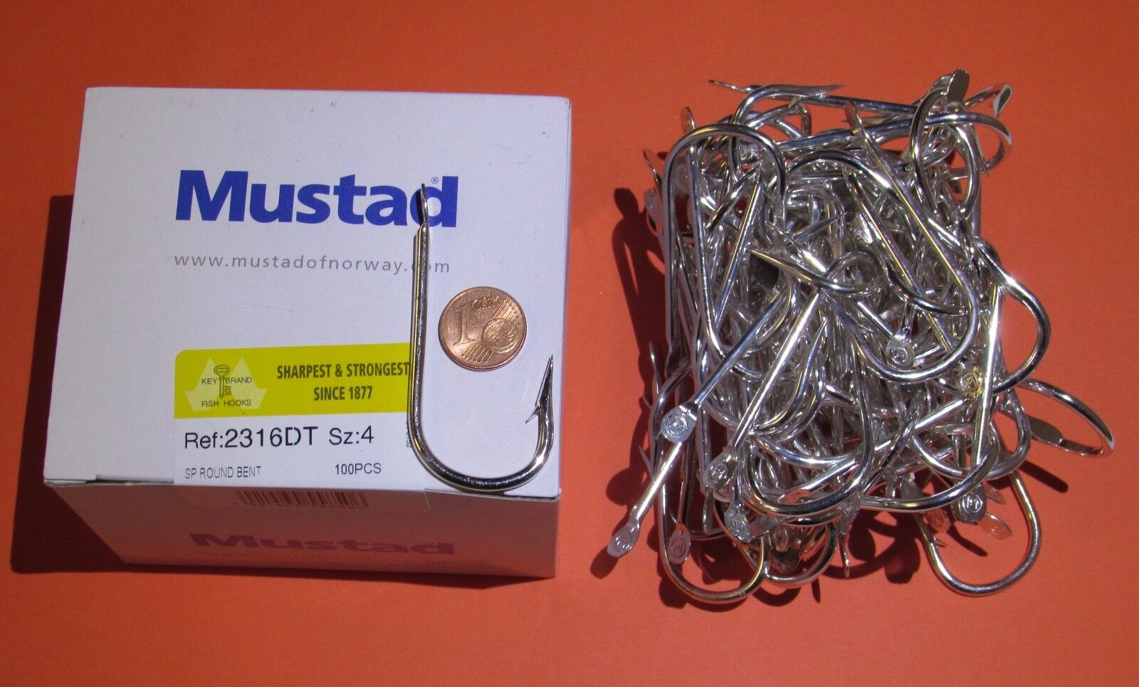 Ami MUSTAD réf. 2315 taille 10 pièces 100 MU232
